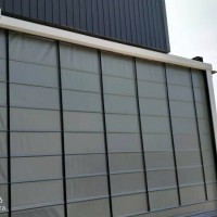 堆積門(mén)廠家 快速堆積門(mén)價(jià)格批發(fā) 天津科曼斯門(mén)業(yè)