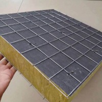 鋼網(wǎng)巖棉復(fù)合板，插絲巖棉復(fù)合板廠家