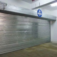 防火卷簾廠家，卷簾門廠家，無(wú)極布卷簾，鋼制防火卷簾門