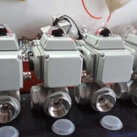 不銹鋼電動三通球閥 Q942F電動球閥