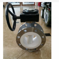 對(duì)夾式蝸輪軟密封蝶閥 D371X手動(dòng)蝶閥